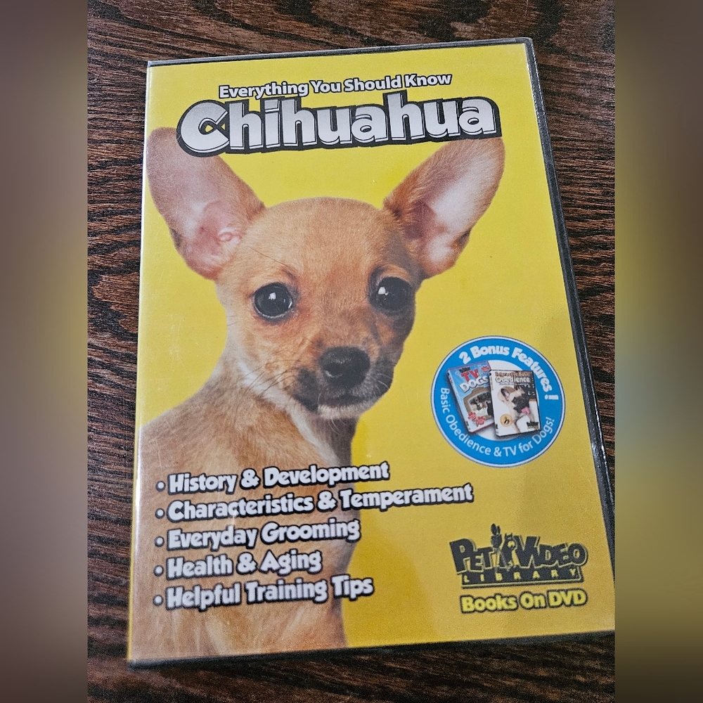CHIHUAHUA EVERYTHING YOU SHOULD KNOW. UNOPENED DVD. (Bin15)
